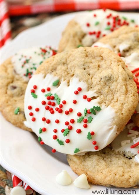 Chocolate Chip Christmas Cookies