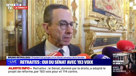 BFMTV on Twitter Bruno Retailleau LR sur le vote de la réforme des