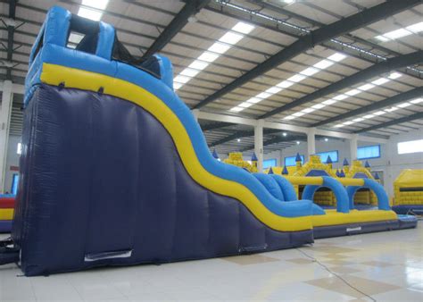 Giant Water Slides Inflatable Slides Water Park Amusement Park Party ...