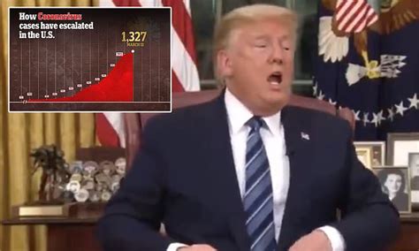 Trump Caught On Hot Mic Complaining About Ink Stain On His Shirt Before Coronavirus Address