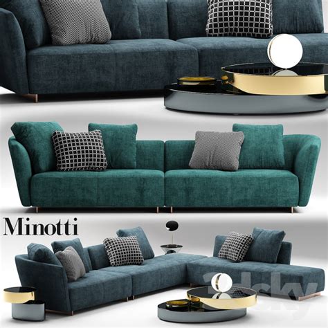 Minotti 3d Models For Free Collection Part 3 Behance