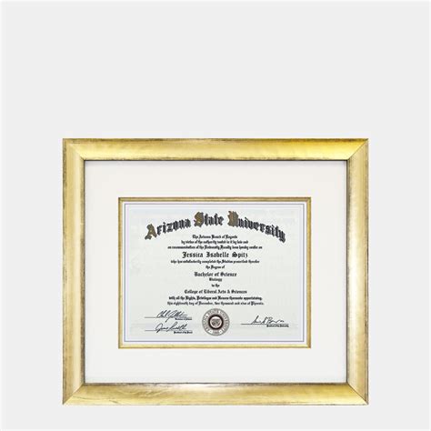 Gold Diploma Frame, 8.5x11 | Frame your Diploma