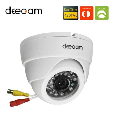 Deecam Sony Ccd Tvl Ir Lens Mm Distance M Cctv Indoor Dome