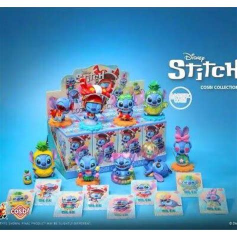 Jual Hot Toys Cosbi Stitch On Holiday Series Disney Cosbi Collection Cosbaby Blind Box Figure