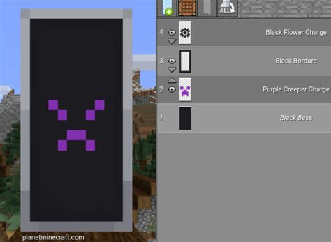 I Made An Angry Face Banner Shield Now Just Gotta Wait For The Java Parity D Rminecraft