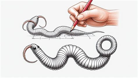 How to draw Tube Worm: 7 Easy Step-by-step Guide to Tube Worm drawing ...