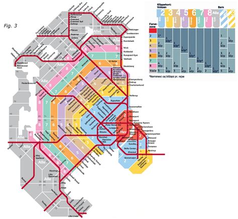 Copenhagen Bus Map 2a