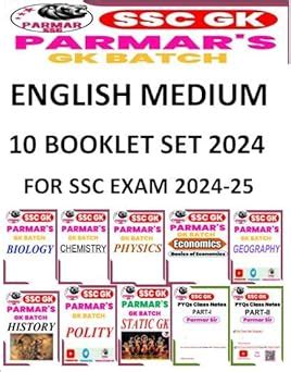 Buy PARMAR S SSC GK BATCH 2024 BIOLOGY CHEMISTRY PHYSICS ECONOMICS