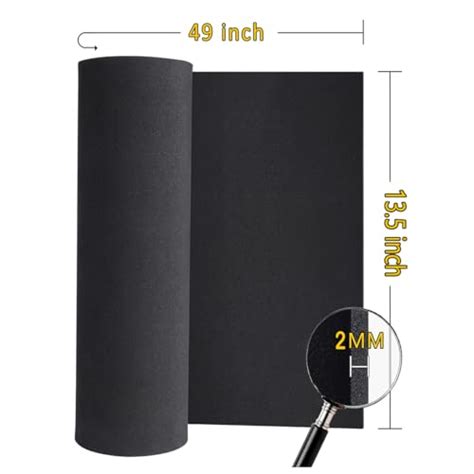 Black Eva Foam Roll 1mm To 10mm Premium Cosplay Eva Foam Sheet2mm