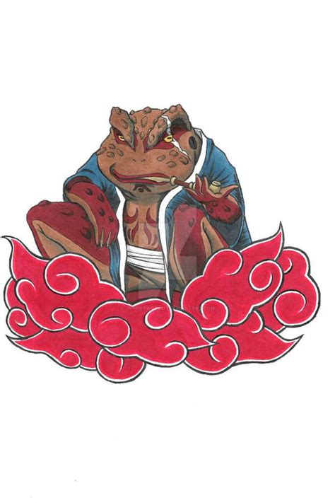 Gamabuntanaruto Frog Tattoo Design By Jayartwork113 On Deviantart