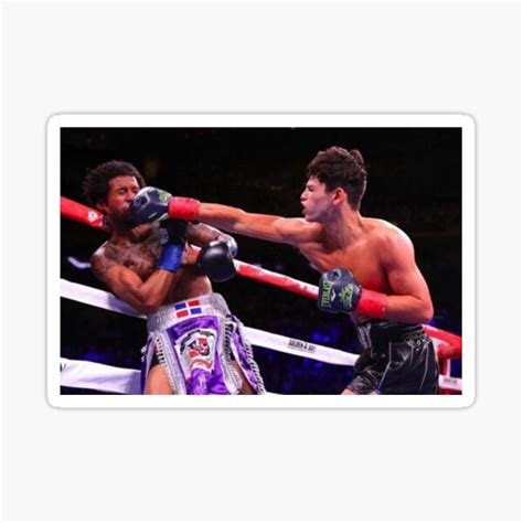 Ryan Garcia Sticker For Sale By World Of Manga Redbubble