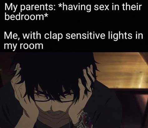 My Parents Having Sex In Their Bedroom Me With Clap Sensitive Lights In My Room Ifunny