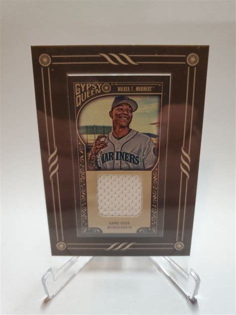 2015 Topps Gypsy Queen Mini Framed Relics Taijuan Walker GMR TW EBay