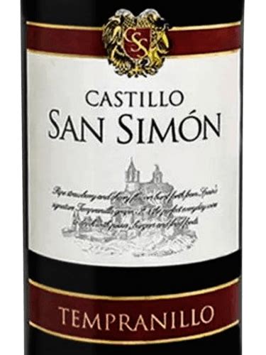 Castillo San Simon Tempranillo Vivino US