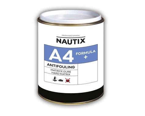 NAUTIX Antifouling A4 Formula 2 5L Bleu France Matrice Dure