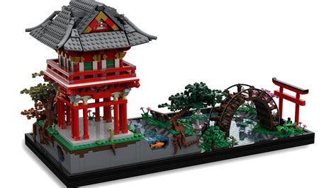 LEGO Ideas Japanese Tea Garden Achieves 10,000 Supporters - The Brick Fan