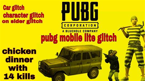 Pubg Mobile Lite With New Glitches Car Glitch Character Size Glitch