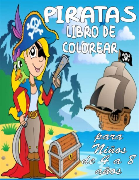 Buy Piratas Libro De Colorear Para Ni Os De A A Os