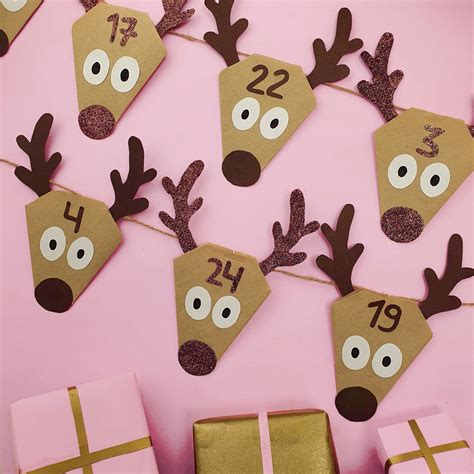 DIY Adventskalender Aus Kaffeefiltern Basteln Kreatives Funkeln