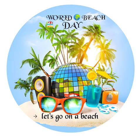 World Beach Day Template Postermywall