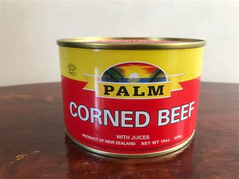 Palm Corned Beef With Juices Big Size 425g Food Drinks Packaged