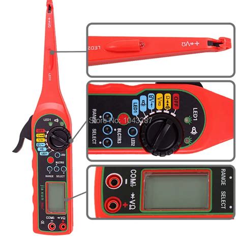 Car Auto Power Electric Circuit Tester Multimeter Lamp Probe Light Electrical Tester System ...