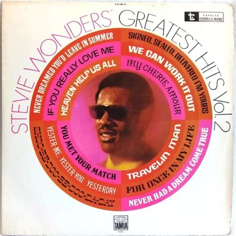 Stevie Wonder Greatest Hits Vol Lp Mercadolivre