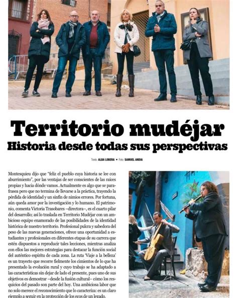 Territorio Mudéjar historia desde todas sus perspectivas en la revista