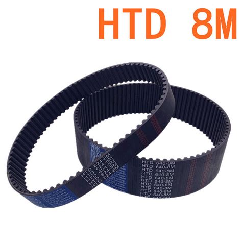 Htd M Timing Belts Pitch Mm Close Loop Rubber Cnc Synchronous Belt