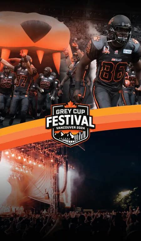 2024 Grey Cup Festival Vancouver Bc