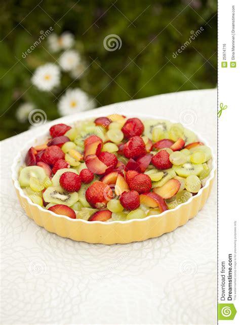 Torta Da Fruta E Da Baga Foto De Stock Imagem De Tarte