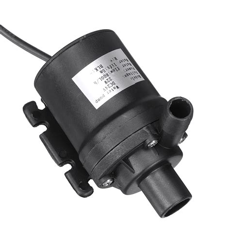 800L H 24V DC 5M Submersible Hot Water Circulation Pump Solar Brushless Motor Alexnld