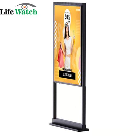 Inch Free Stand Double Sided Lcd Window Totem China Window Lcd