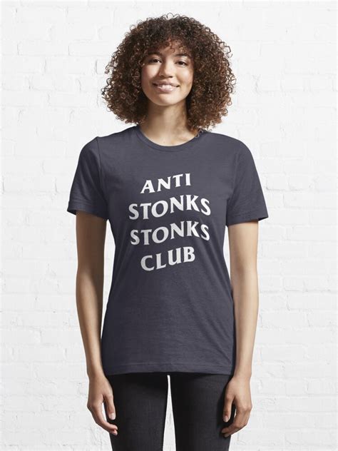 Anti Stonks Stonks Club T Shirt For Sale By TheWokeTexan Redbubble