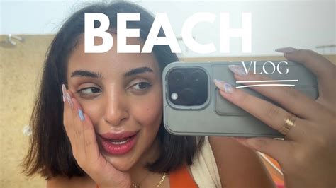 Beach Vlog And Whats In My Beach Bag فلوق البحر والاشياء الي اخذها