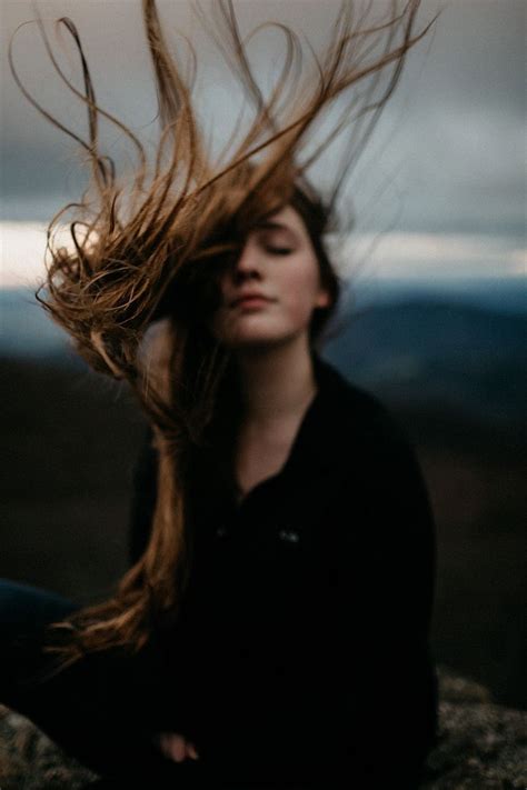 Wild And Free A Photo Of Hair Blowing In The Wind By Eastlyn Bright