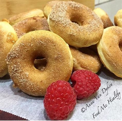 Cinnamon Sugar Mini Doughnuts Feed Me Healthy With Anna Van Dyken