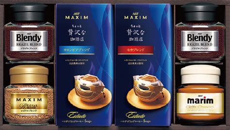 Agf マキシム ちょっと贅沢な珈琲店 ドリップandインスタントコーヒーギフト 2200円 大進オンラインショップ