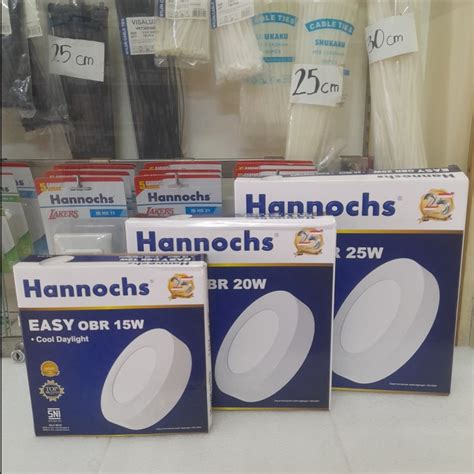 Jual Lampu Downlight Led Hannochs Easy Obr Cool Daylight Shopee Indonesia