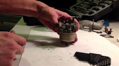 Craftsman 8hp Snowblower Carb Re Build How To Youtube