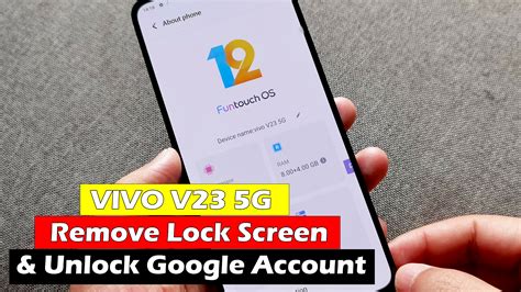 VIVO V23 5G Remove Lock Screen Unlock Google Account ICTfix