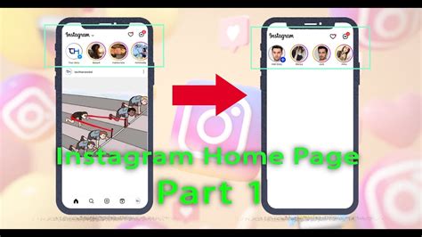 Instagram Home Page Top Bar Story List With RecyclerView UI UX