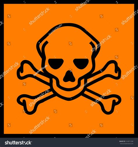 Danger Sign Skull And Crossbones