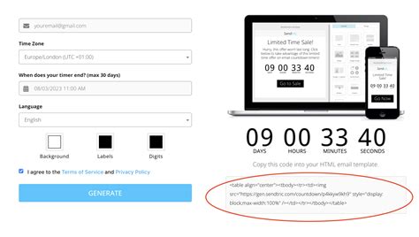 How To Embed A Sendtric Countdown Timer Into A Drip Email