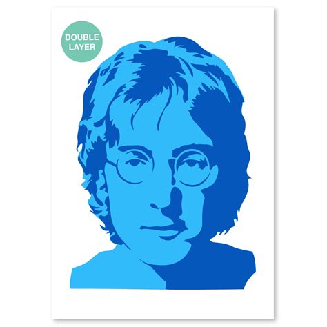 John Lennon Stencil