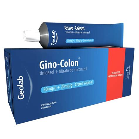 GINO COLON TINIDAZOL MICONAOL 30MG 20MG CREMA VAG 45 G DOXIFEN