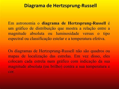 Diagrama Hertzsprung Russell Ppt