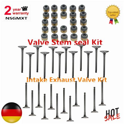 Aliexpress Buy Valve Stem Seal Intake Exhaust Valve Kit Fits