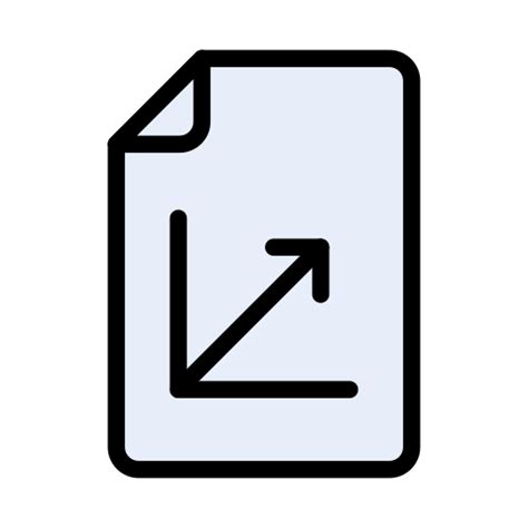 Document Vector Stall Lineal Color Icon