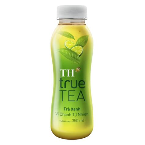 Trà Xanh Vị Chanh Tự nhiên TH True Tea 350ml giá tốt